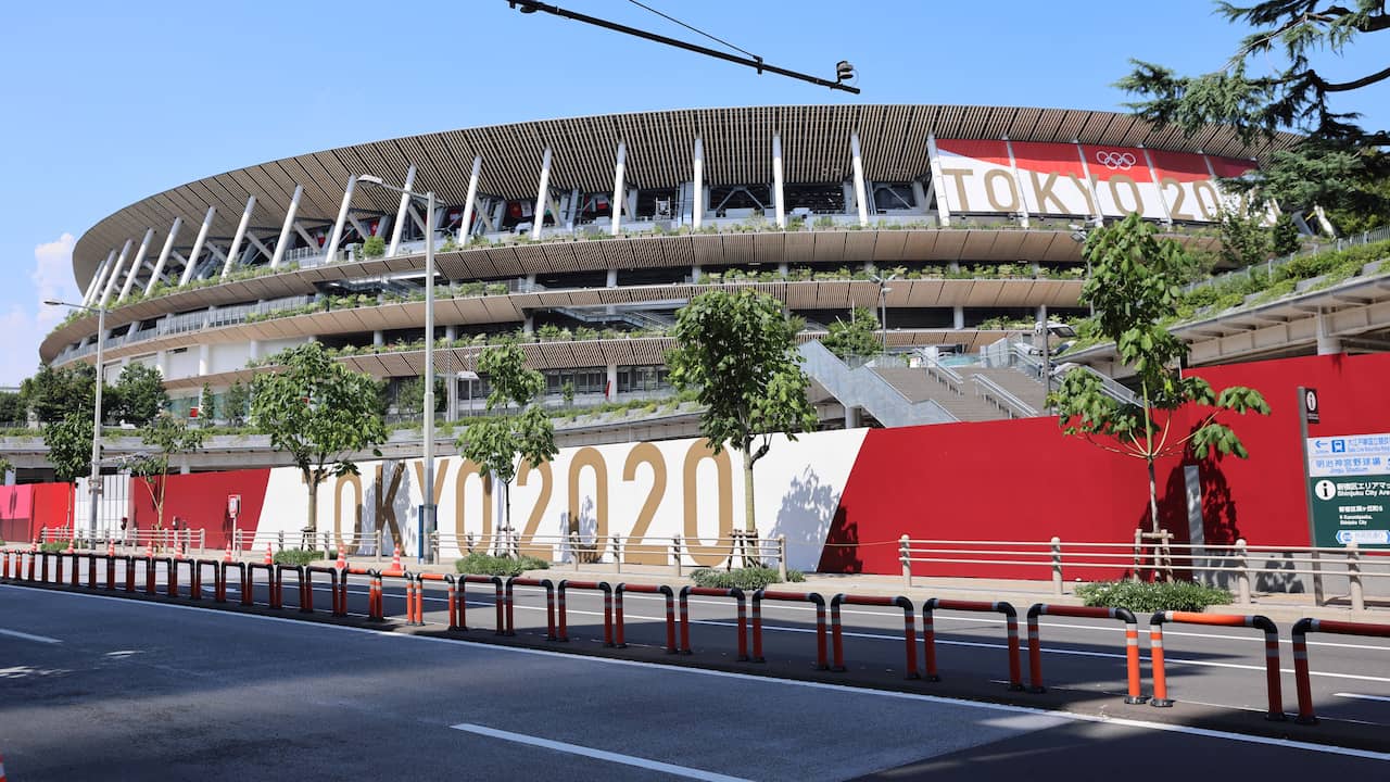 Japan National Stadium.