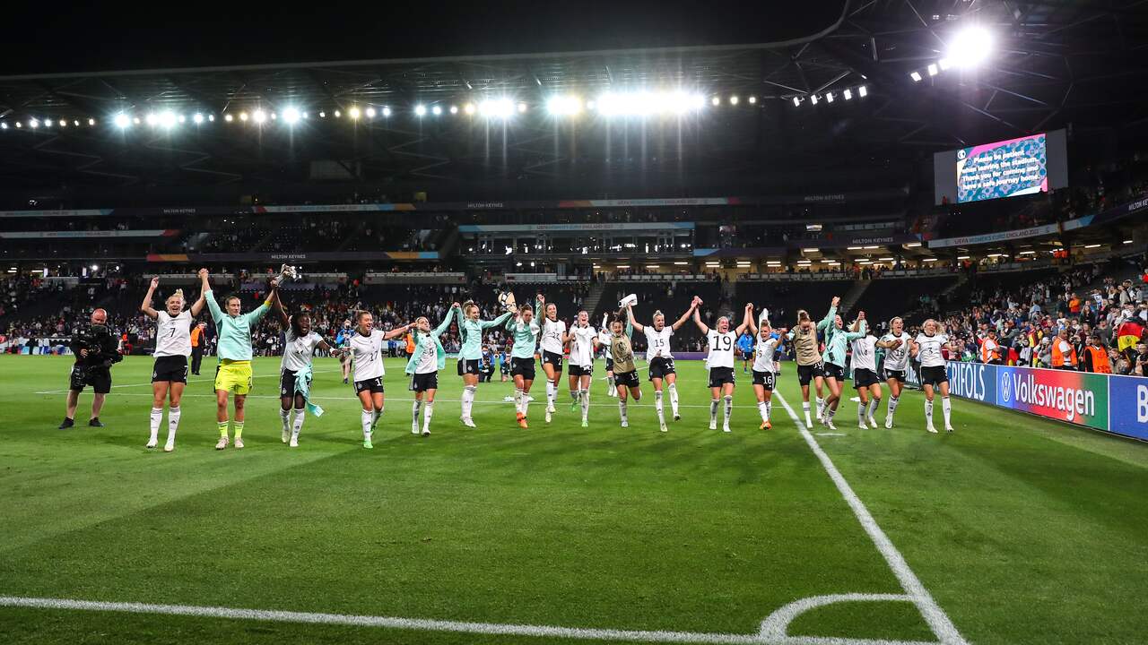 L'Allemagne était étonnamment trop forte 2-1 pour la France et rencontrera l'Angleterre en finale du Championnat d'Europe.