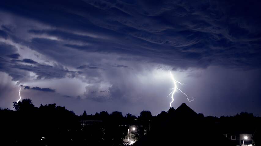 Onweer in Hilversum