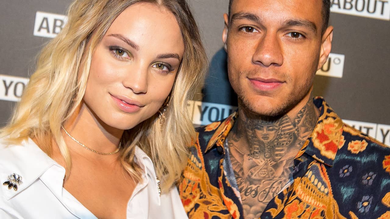 Eerste kindje Rose Bertram en Gregory van der Wiel geboren, Show