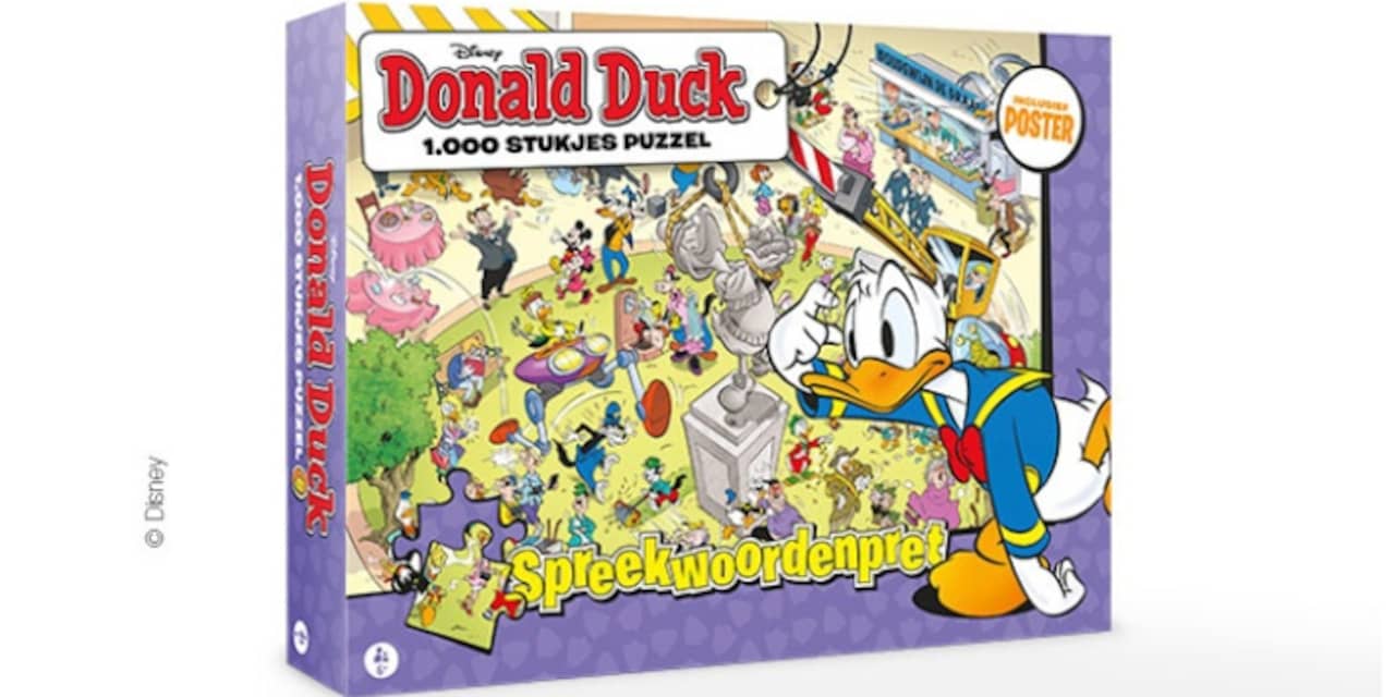 Donald Duck Puzzel 6 - Spreekwoordenpret van 14,99 euro voor 11,99 euro