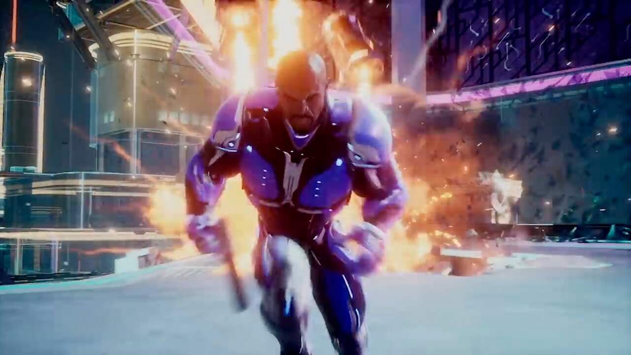 Beeld uit video: Acteur Terry Crews speelbaar in Xbox-game Crackdown 3