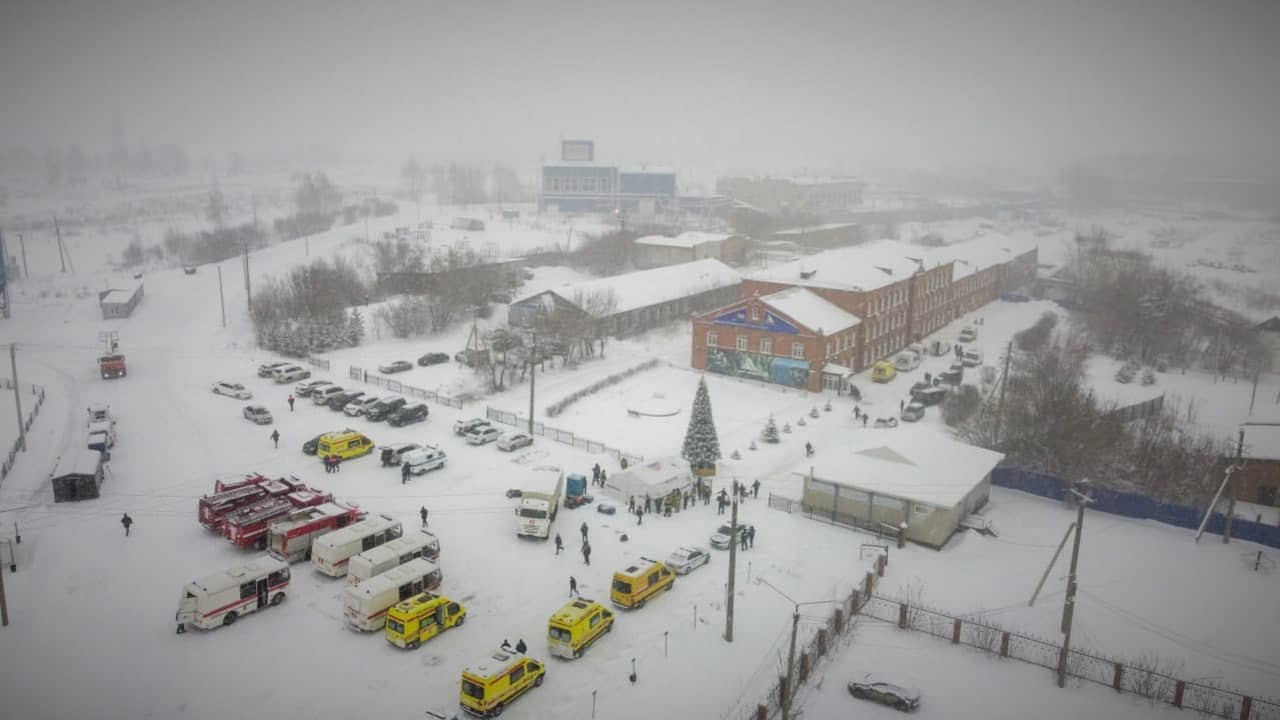 Ruim vijftig doden bij Russische mijnramp