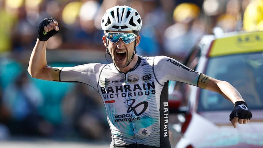 Wout Poels boekt droomzege in Tour de France na prachtige solo op Mont  Blanc | Tour de France | NU.nl