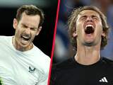 Vijfvoudig finalist Murray overleeft matchpoint, ook Zverev in vijfsetter verder