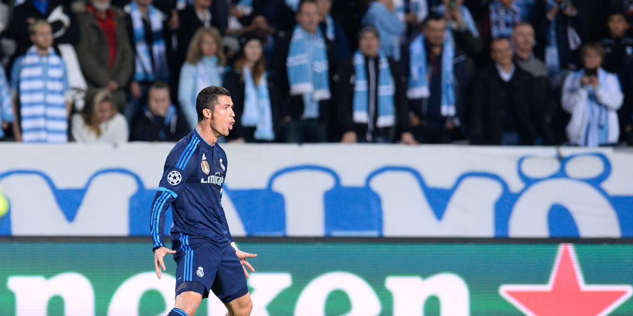 Ronaldo maakt tegen Malmö vijfhonderdste goal uit carrière