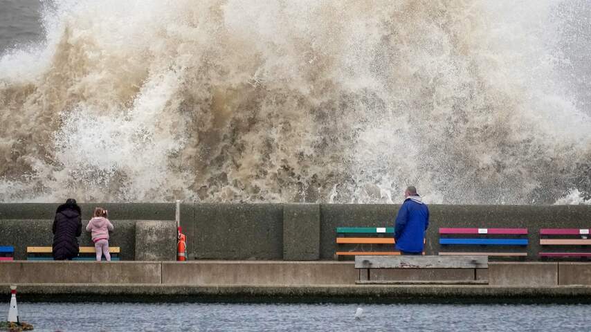 Storm Eunice in Liverpool