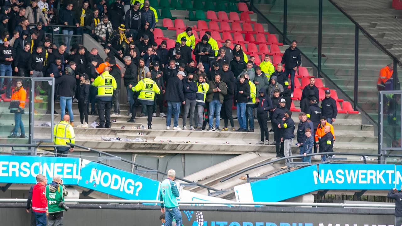 KNVB arriva dopo diversi incidenti con requisiti più severi per la sicurezza dello stadio |  ADESSO