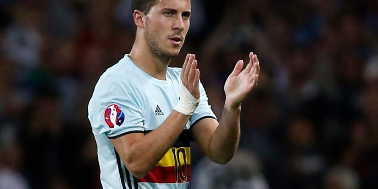 Hazard slaat training België over wegens lichte klachten
