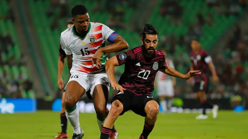Suriname heeft ook tegen Mexico geen kans in Nations League - Voetbal - NU.nl