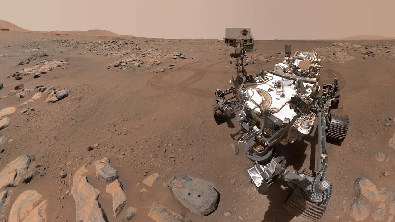 Beeld uit video: NASA deelt nieuwe geluidsopnamen die zijn gemaakt op Mars