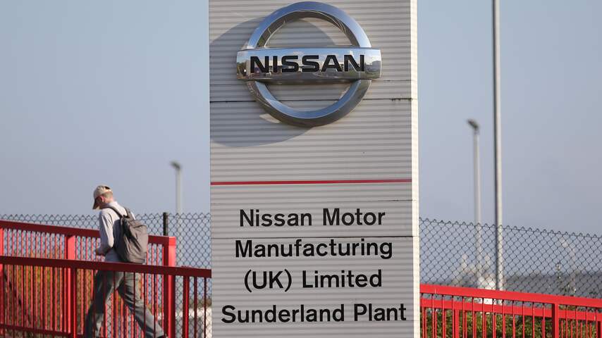 Fabriek van Nissan in Britse Sunderland