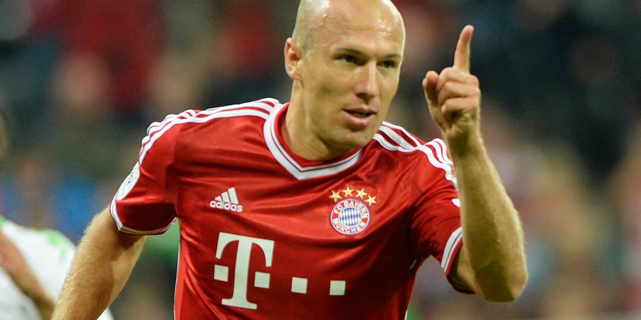 Goede start Bayern door Robben