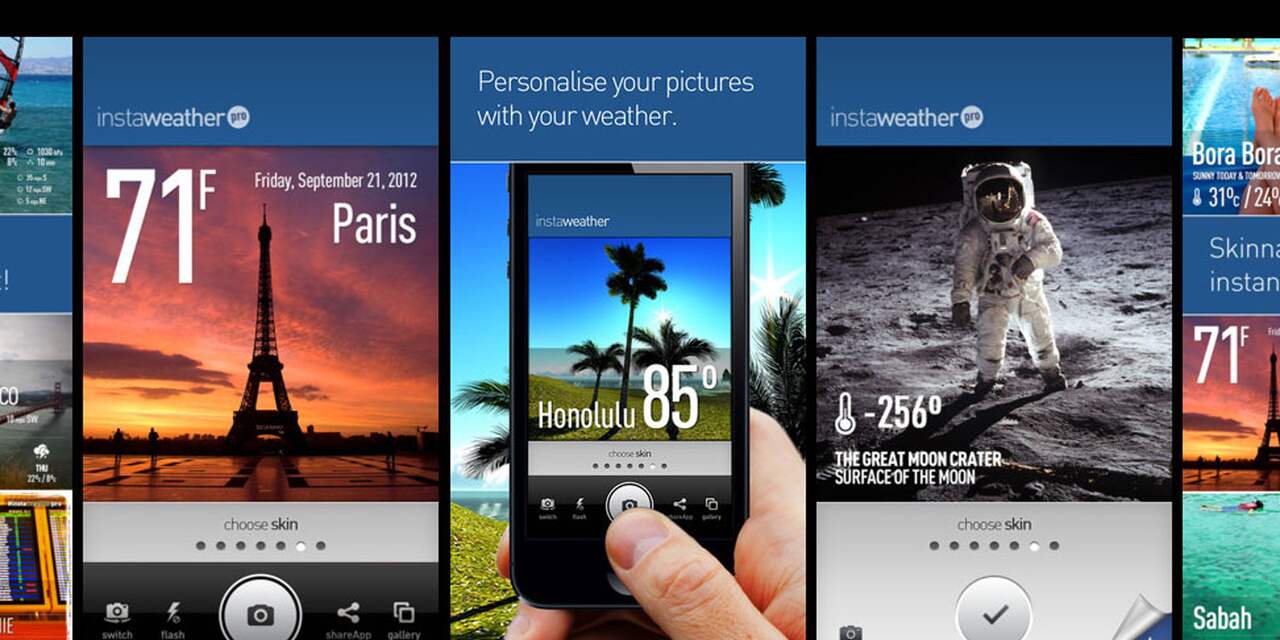 Instaweather ook beschikbaar voor Windows Phone