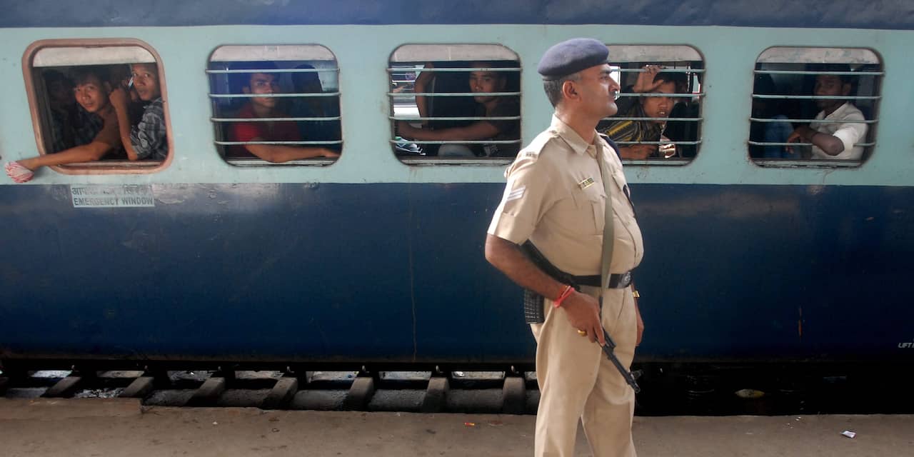Meisje verkracht in trein India