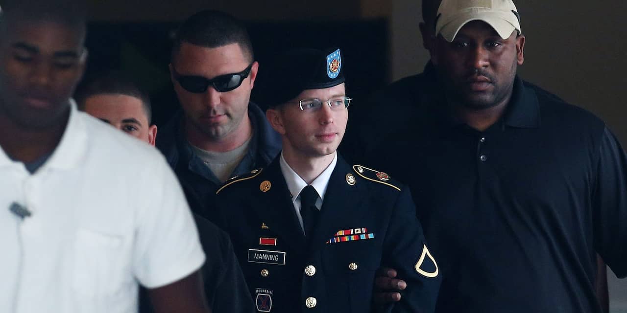 Klokkenluider Bradley Manning krijgt 35 jaar cel