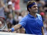 Federer zonder setverlies door