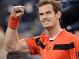 Andy Murray heeft dinsdag de kwartfinales bereikt op de US Open.