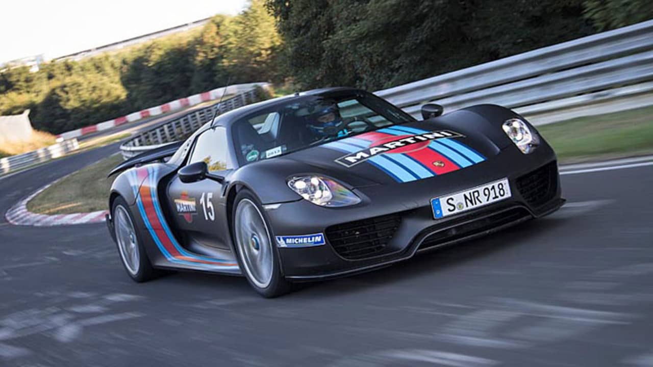Alle informatie over de Porsche 918 bij AutoScout24