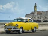 Donderdag 12 september: Een geel lint hangt aan de vuurtoren van Havana in Cuba. Het lint is onderdeel van een campagne voor de vrijheid van de vijf Cubanen (Cuban 5). Zij werden in 1998 gearresteerd voor het bespioneren van Amerikaanse militaire installaties in het zuiden van Florida. 