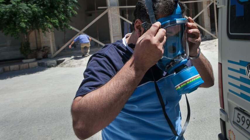 Onderzoeksteam gifgas Syrië bijna aan de slag