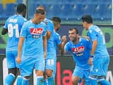 Napoli verovert koppositie in Serie A, winst voor Milan