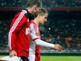 Bojan Krkic moest zich na enkele minuten al laten vervangen door Kolbeinn Sigthorsson. De Spaanse aanvaller viel uit met een hamstringkwetsuur.