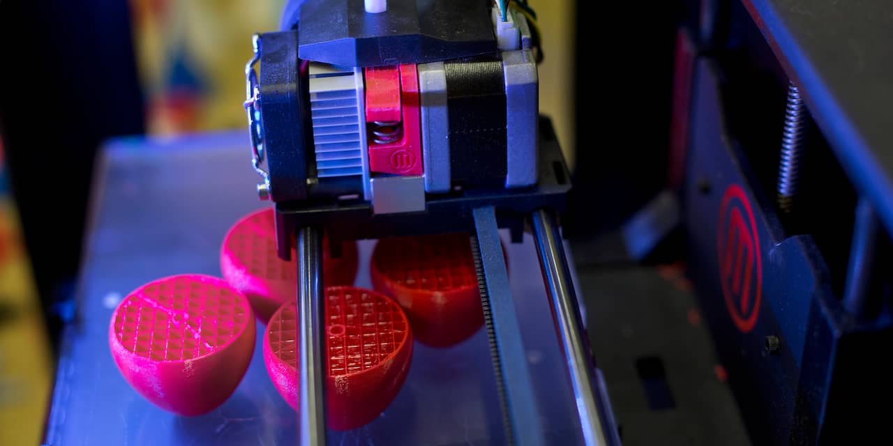 Plastic afval grondstof voor 3D-printer