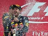Zondag 6 oktober: De Duitse Sebastian Vettel viert zijn overwinning met champagne tijdens de Formule 1 Grand Prix in Yeongam, Zuid-Korea. 