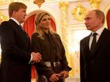 De Russische president Vladimir Poetin heeft vrijdagavond in de Alexanderzaal van het Kremlin koning Willem-Alexander en koningin Máxima ontvangen. 