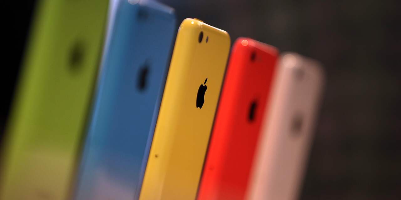 'Apple stopt volgend jaar met productie iPhone 5C'