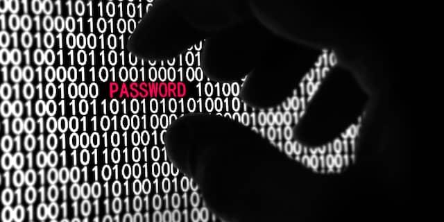 Wachtwoord password hackers hacker cybercrime malware