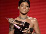 Rihanna tijdens de American Music Awards.