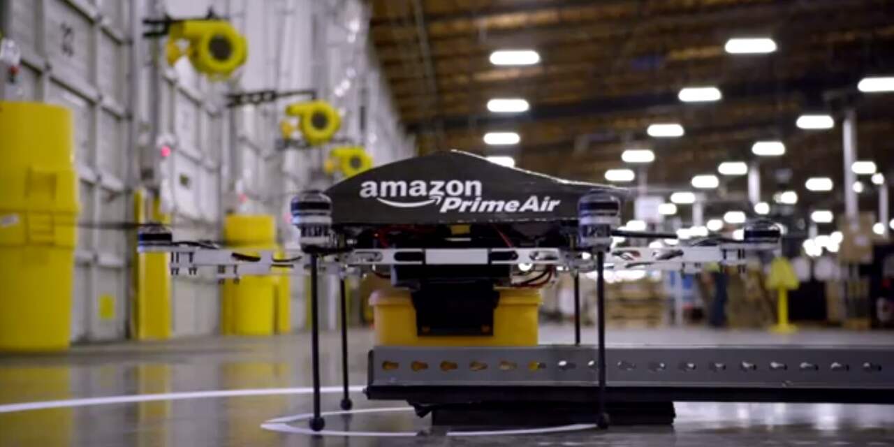 Amazon ontwikkelt drones voor bezorging