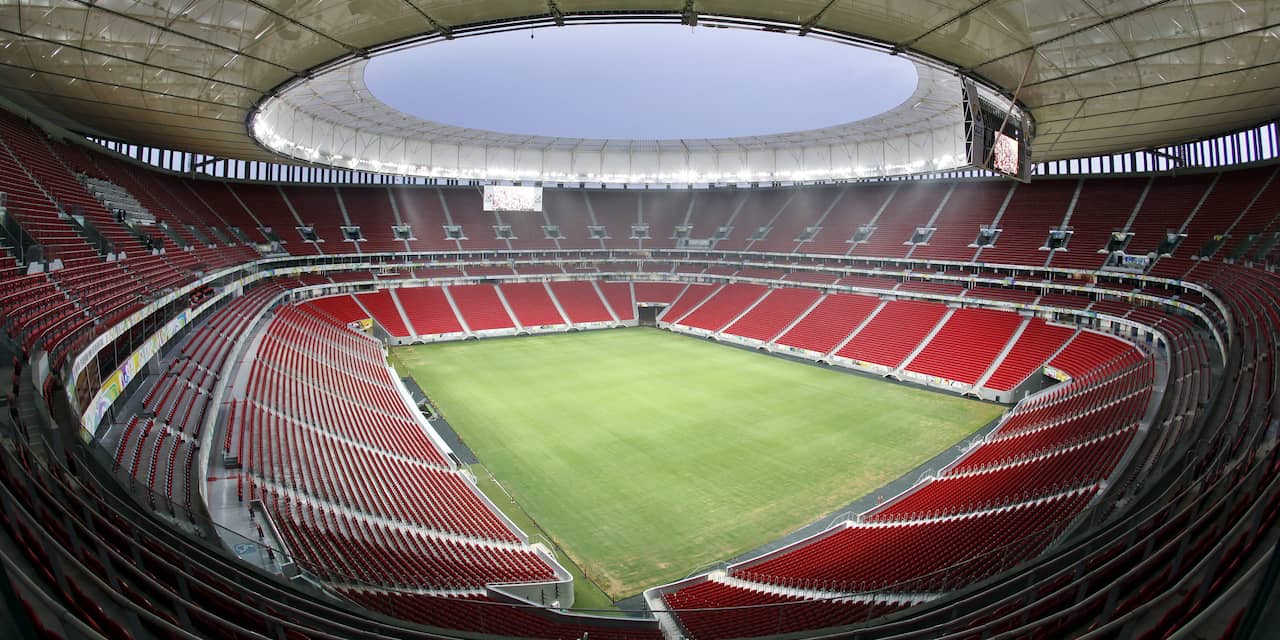 Duurste WK-stadion in Brasilia heeft lekkend dak