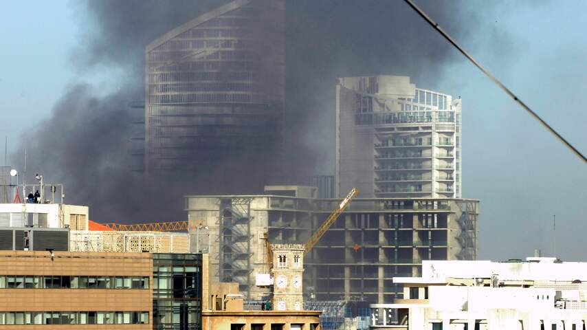 Doden door zware explosie in centrum Beiroet
