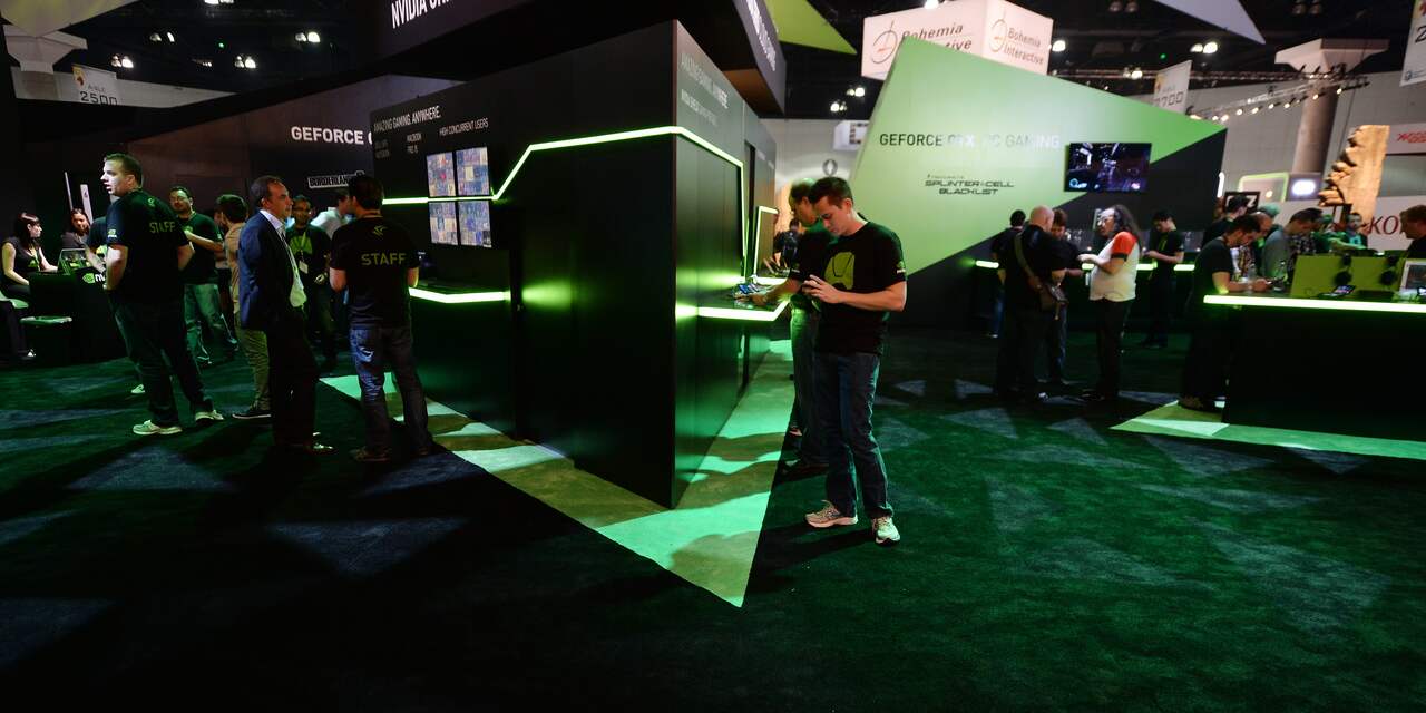 Nvidia stapelt lcd-schermen voor hogere resolutie