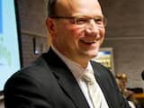 Ton Heerts voorafgaand aan de ledenvergadering van de FNV.