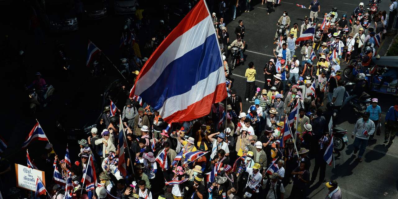 Eerste aanhouding protestleider Thailand