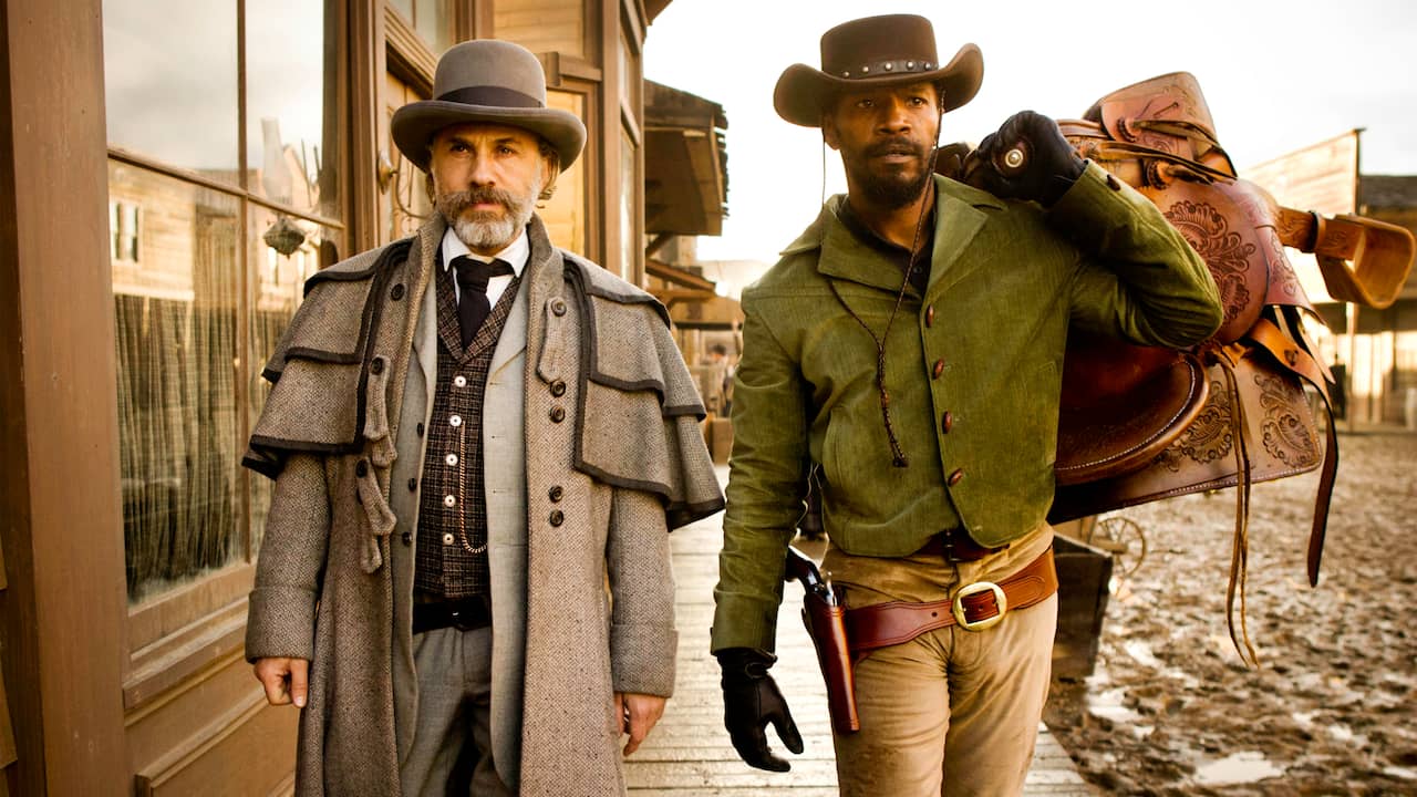 Een beeld uit Django Unchained, een van de films waar Ortolani aan heeft gewerkt.