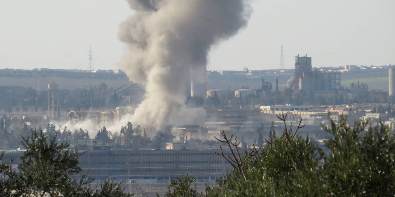 Bloedige luchtaanval in Aleppo