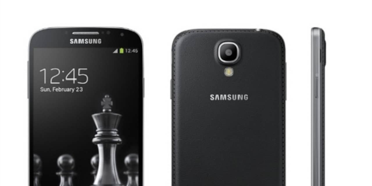 Nieuwe variant Galaxy S4 krijgt lederachtige Note-achterkant