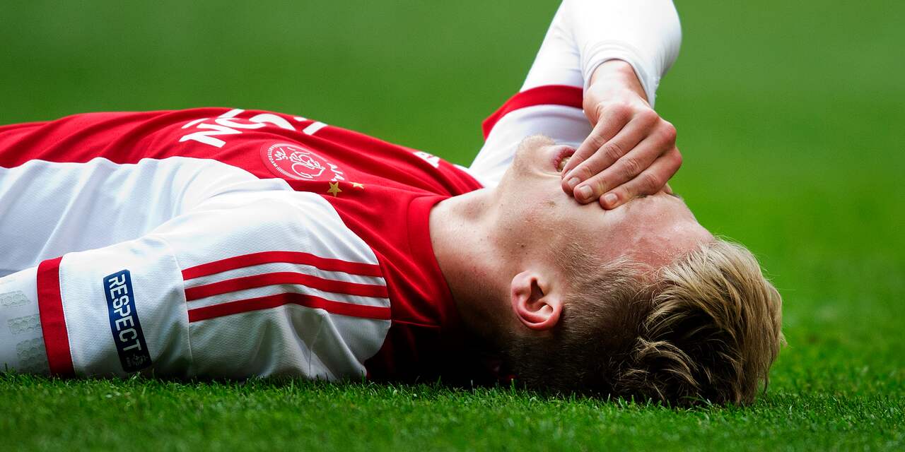 Ajax moet Fischer minimaal zes weken missen