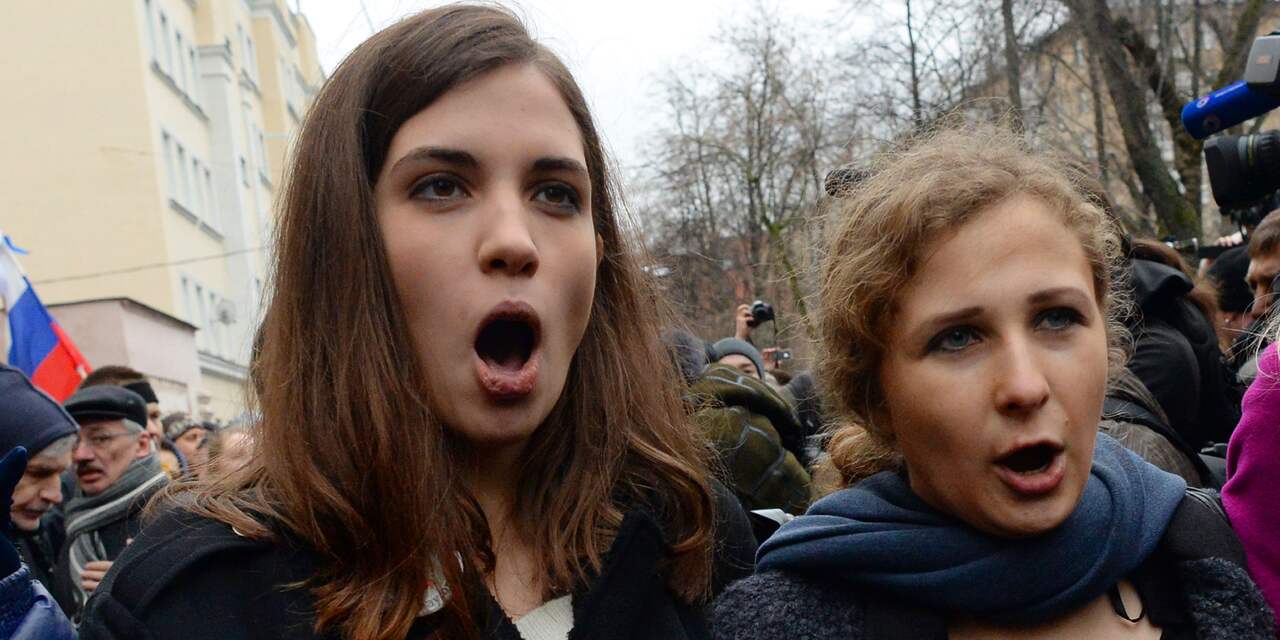 Leden Pussy Riot eisen 130.000 euro van Russische staat