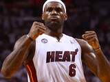LeBron James, NBA-kampioen met de Miami Heat.