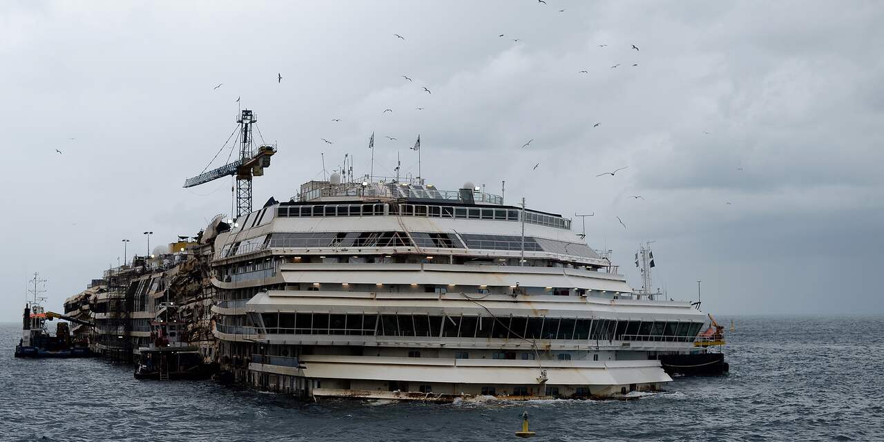 'Costa Concordia moet in Turkije worden ontmanteld'
