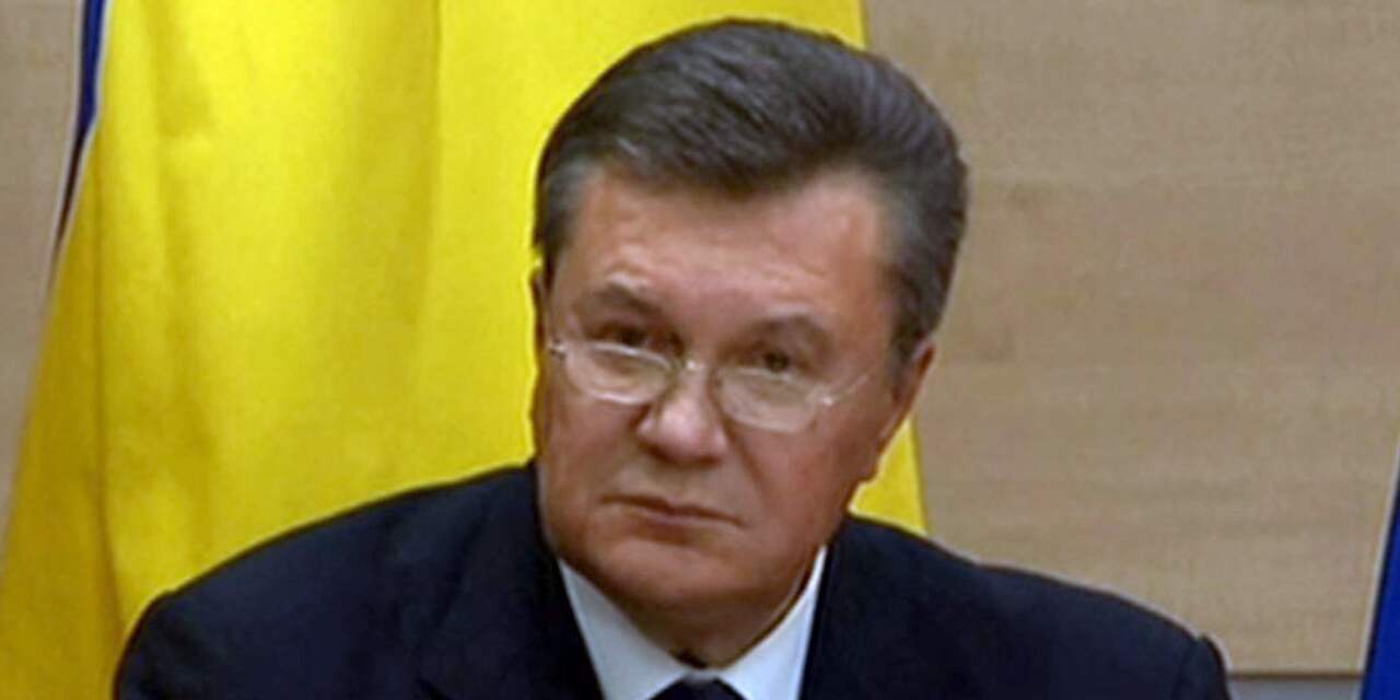 Janoekovitsj ziet zichzelf nog steeds als legitieme president 