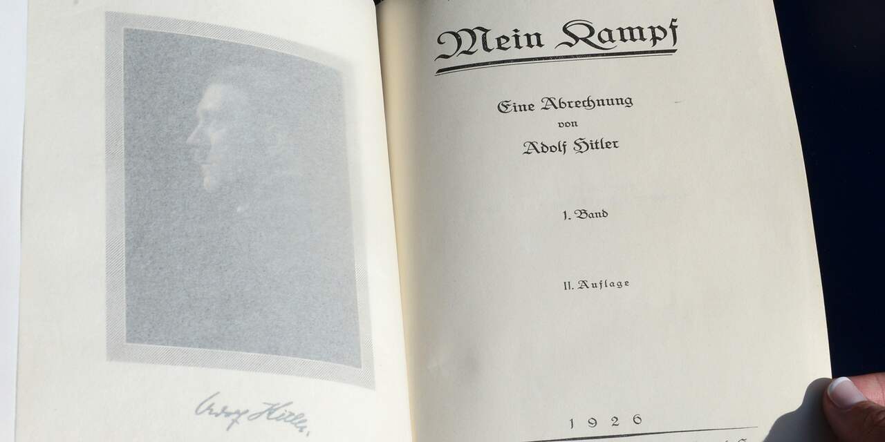 Gesigneerd exemplaar Mein Kampf geveild voor 47.500 euro