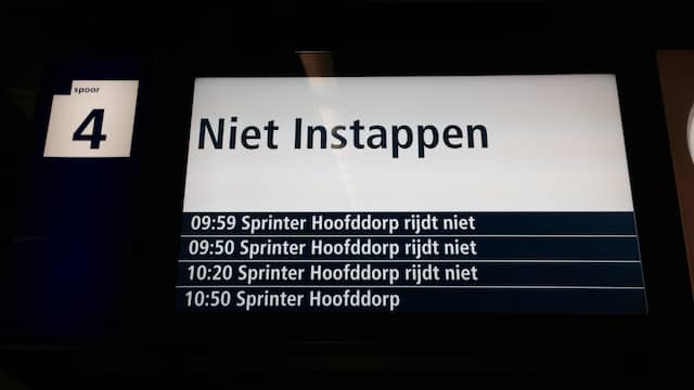 Minder Treinen Bij Schiphol Door Seinstoring | Binnenland | NU.nl