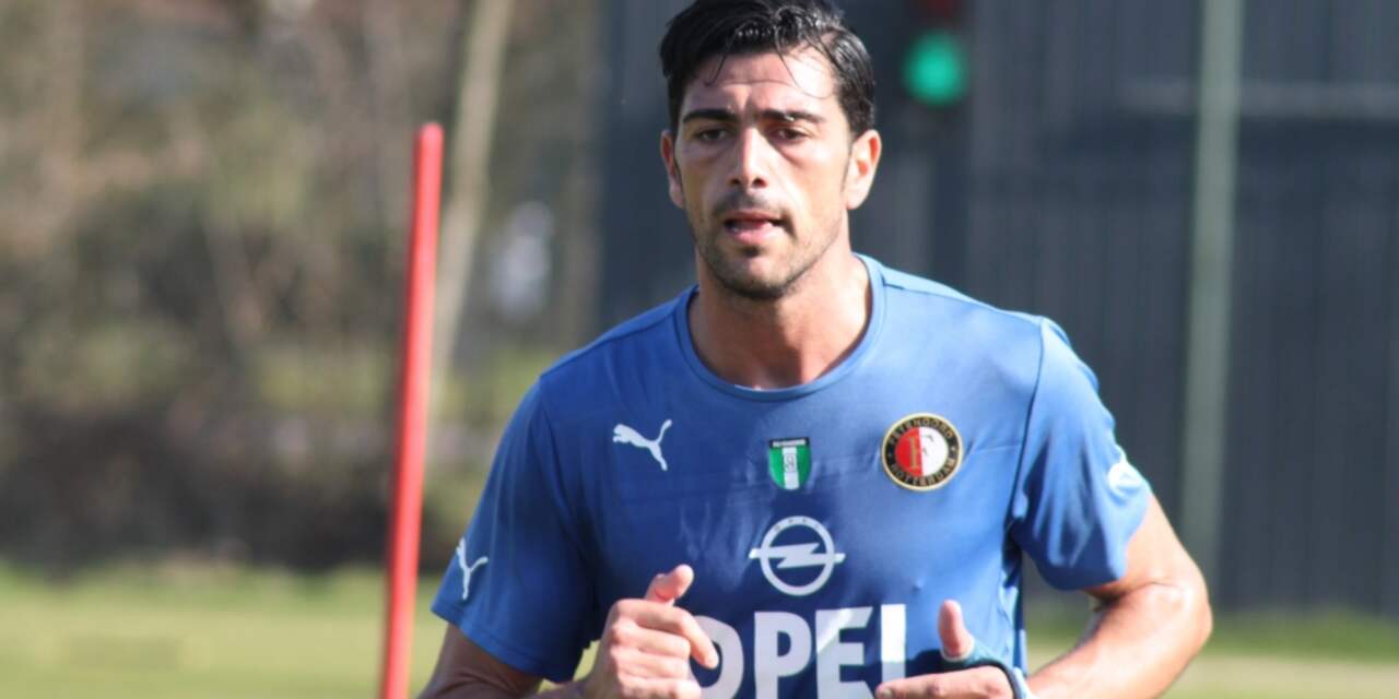 Pellè meldt zich weer op training Feyenoord